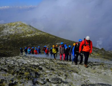 traversata dell'etna