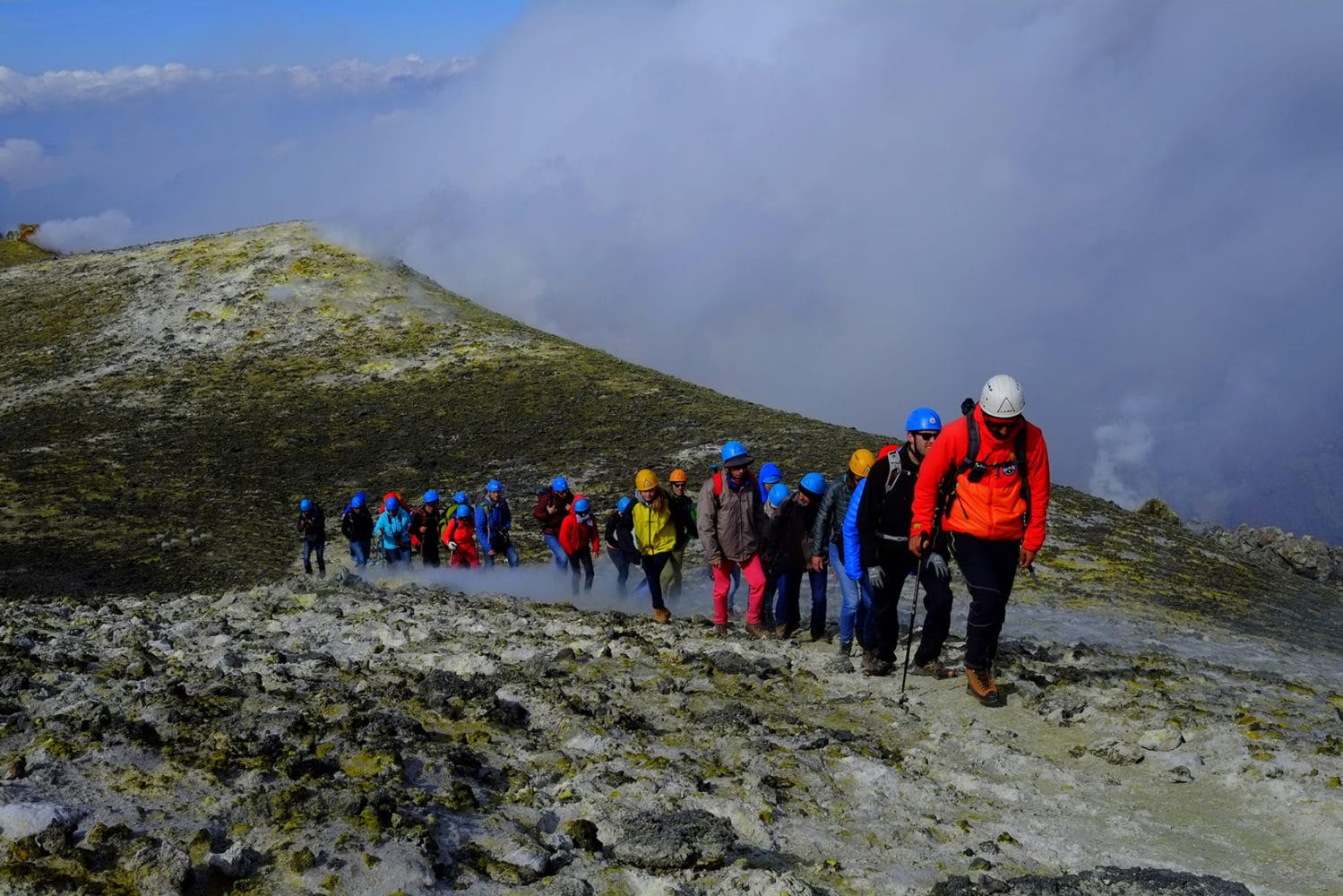 traversata dell'etna