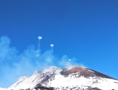 Anelli di fumo Etna