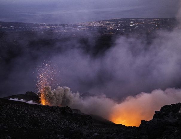 New etna eruption 12/24/18